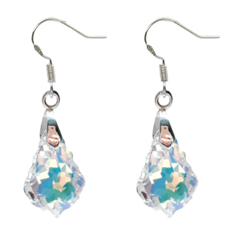 Baroque Earrings - Crystal AB