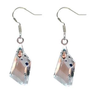De Art Earrings - Crystal