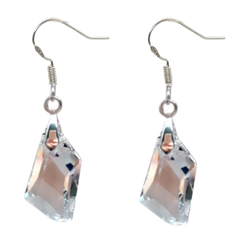 De Art Earrings - Crystal