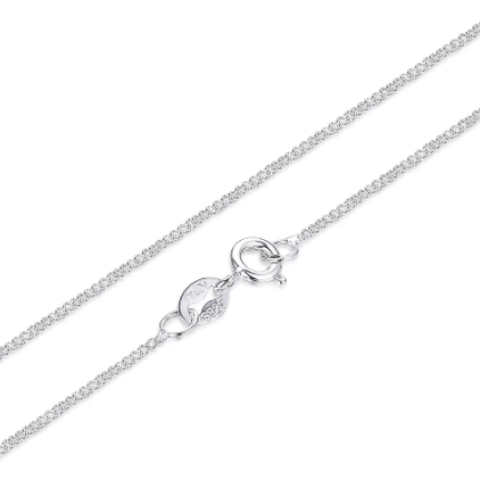 .925 Sterling Silver - Curb Chain - 18" (45cm)
