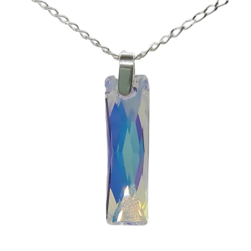 Queen Baguette Pendant - Crystal AB
