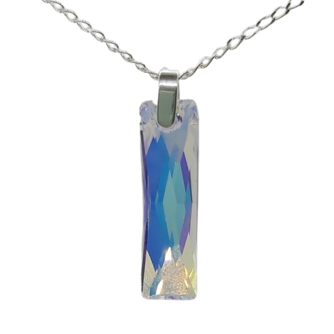 Queen Baguette Pendant - Crystal AB