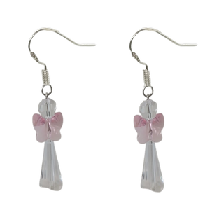 Angel Earrings - Pink