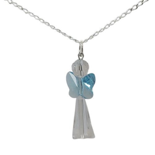Angel Pendant - Blue