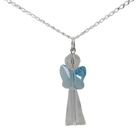 Angel Pendant - Blue