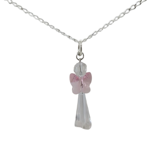 Angel Pendant - Pink