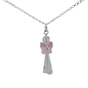 Angel Pendant - Pink