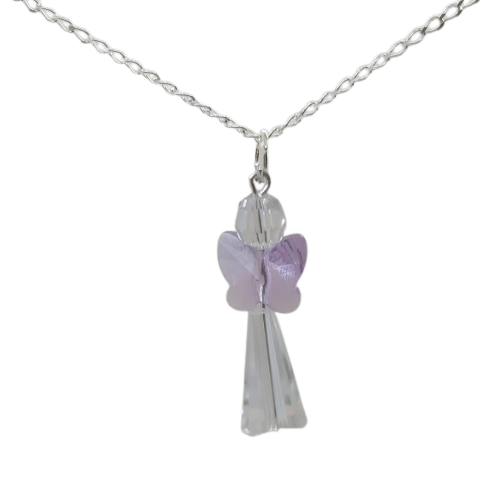 Angel Pendant - Purple