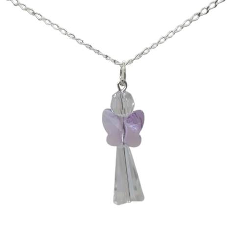 Angel Pendant - Purple