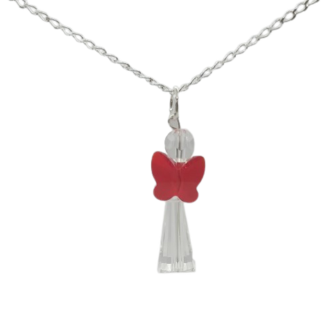 Angel Pendant - Red