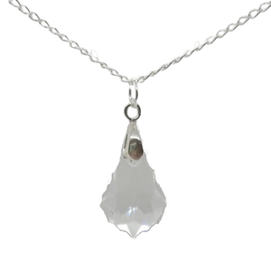 Baroque Pendant - Crystal