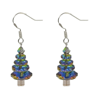 Christmas Tree Earrings - Multi
