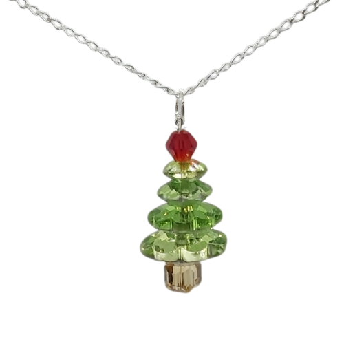 Christmas Tree Pendant - Green