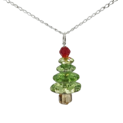 Christmas Tree Pendant - Green