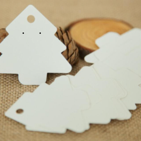 Christmas Tree Hangsell Card