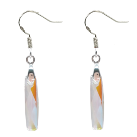 Column Earrings - Crystal AB