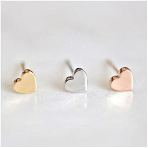 Heart Stud Earrings