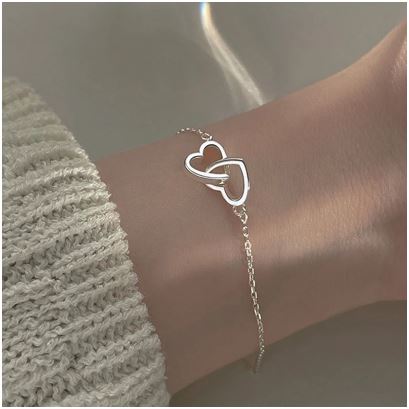 Linked Hearts Bracelet