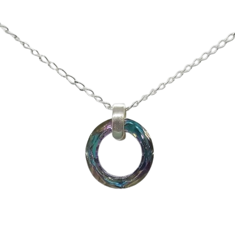 Cosmic Circle Pendant - Vitrail Light