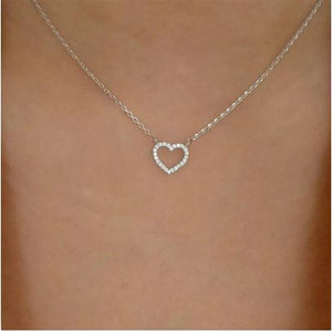 Open Heart Necklace